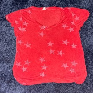 Red Star V-Neck tee